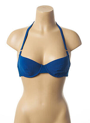 Sutien de costum de baie top sutien modelat top sutien modelat albastru LOU femeie