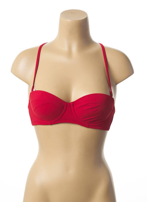 Sutien de costum de baie roșu LOU femeie