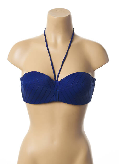 Sutien de costum de baie albastru LOU femeie