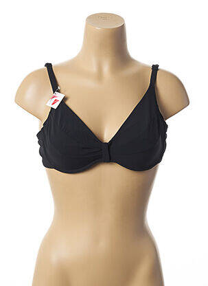 Sutien de costum de baie elasticitate negru LOU femeie