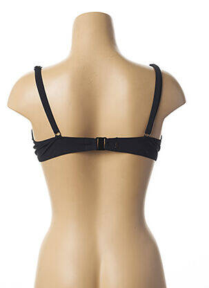 Sutien de costum de baie elasticitate negru LOU femeie