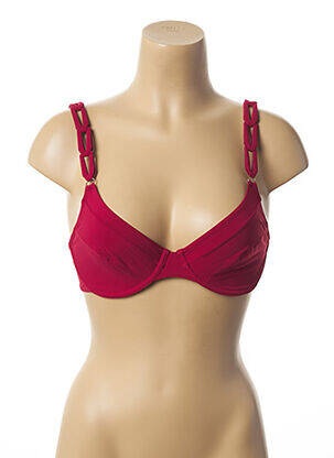 Sutien de costum de baie roșu LOU femeie