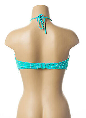 Sutien de costum de baie top sutien modelat top sutien modelat albastru LOU femeie
