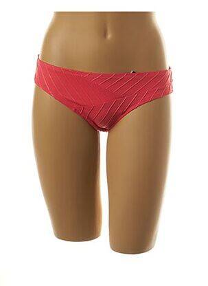 Chiloți de baie roșu LOU femeie
