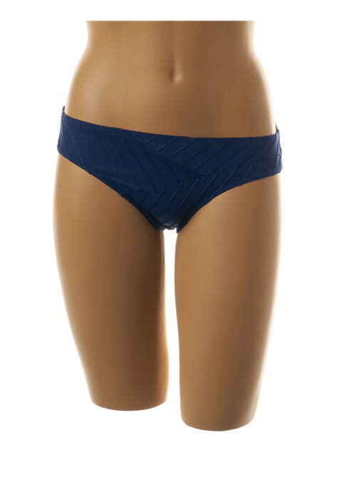 Chiloți de baie albastru LOU femeie