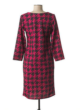 Rochie midi mâneci 3/4 mâneci 3/4 roșu QUATTRO femeie