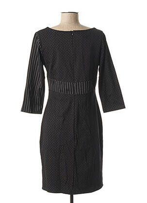 Rochie midi mâneci 3/4 mâneci 3/4 negru QUATTRO femeie