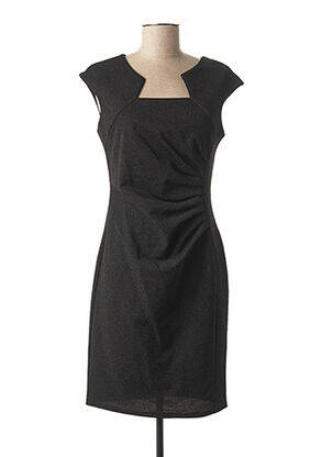 Rochie midi fără mâneci fără mâneci negru QUATTRO femeie