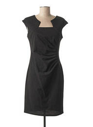 Rochie midi fără mâneci fără mâneci negru QUATTRO femme