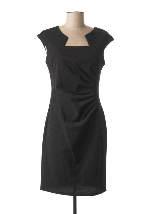 Rochie midi negru QUATTRO femeie