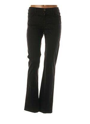 Pantalon drept negru JEZEQUEL femeie
