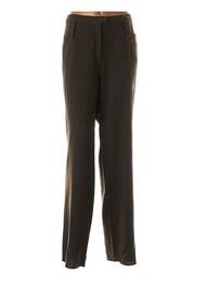 Pantalon drept elasticitate maro CHRISTIAN MARRY femme