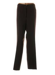 Pantalon drept elasticitate maro CHRISTIAN MARRY femme