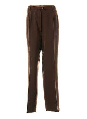 Pantalon drept maro QUATTRO femeie