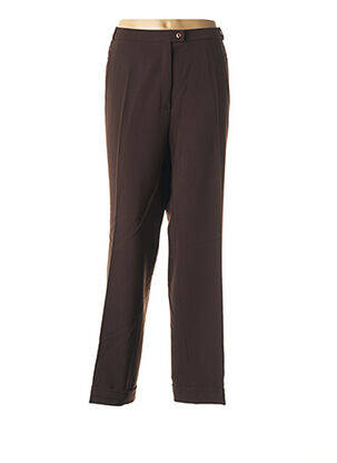 Pantalon drept elasticitate mărime normală maro QUATTRO femeie