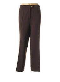 Pantalon drept elasticitate mărime normală maro QUATTRO femme
