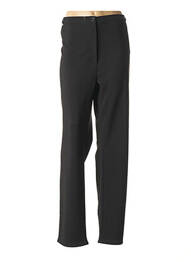 Pantalon drept elasticitate mărime normală negru QUATTRO femme