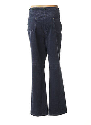 Pantalon drept elasticitate mărime normală albastru QUATTRO femeie