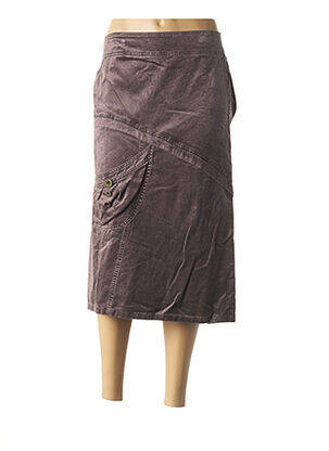 Fustă midi violet QUATTRO femeie