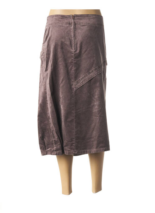 Fustă midi violet QUATTRO femeie