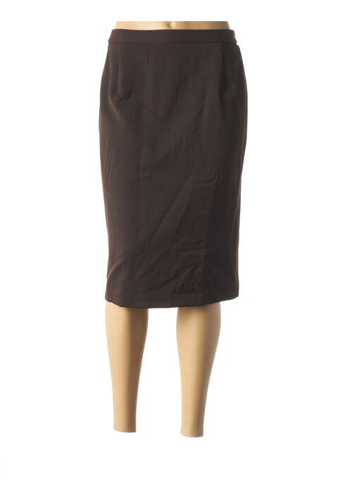 Fustă midi maro QUATTRO femeie