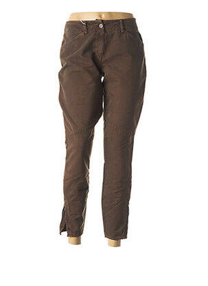 Pantalon trei sferturi maro BENSIMON femeie