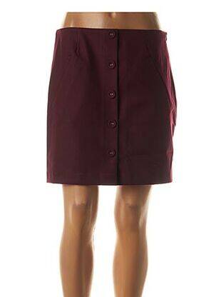 Fustă scurtă roșu SUNCOO femeie