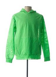 Hanorac cu glugă finisaj cu mansete elastice mâneci lungi verde ANTIDOTE STUDIO bărbat