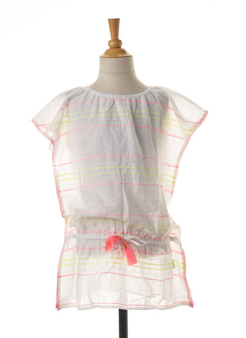 Rochie midi alb SUNUVA fată