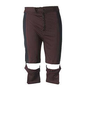 Pantalon de ciclism țesătură jersey mărime normală maro ANTIDOTE STUDIO bărbat