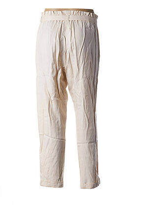 Pantalon talie elastică roz LEONIE femeie
