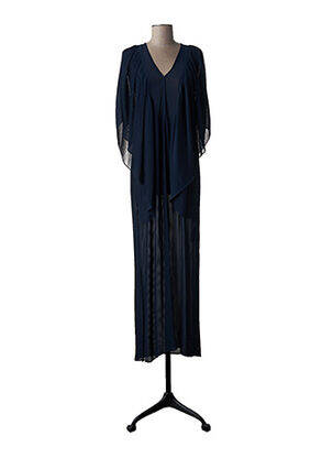 Rochie midi croială fluidă mâneci scurte albastru BY MALENE BIRGER femeie