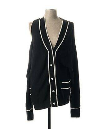 Vestă cu mâneci scurte negru MONSE femeie