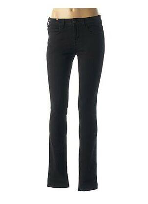 Blugi cu croială slim talie joasă talie joasă negru ATELIER NOTIFY femeie