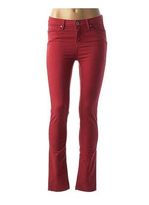 Pantalon slim roșu DENIM STUDIO femeie