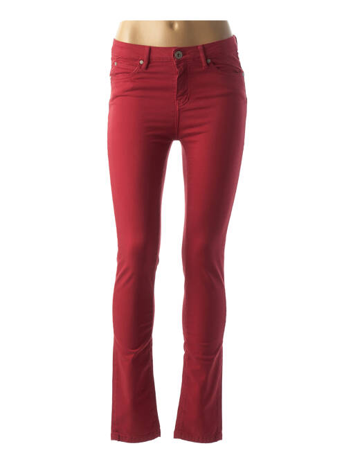 Pantalon slim roșu DENIM STUDIO femeie