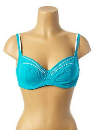 Sutien de costum de baie elasticitate albastru LISE CHARMEL femeie