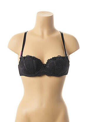 Sutien broderie top sutien modelat negru FERNAND PERIL femeie