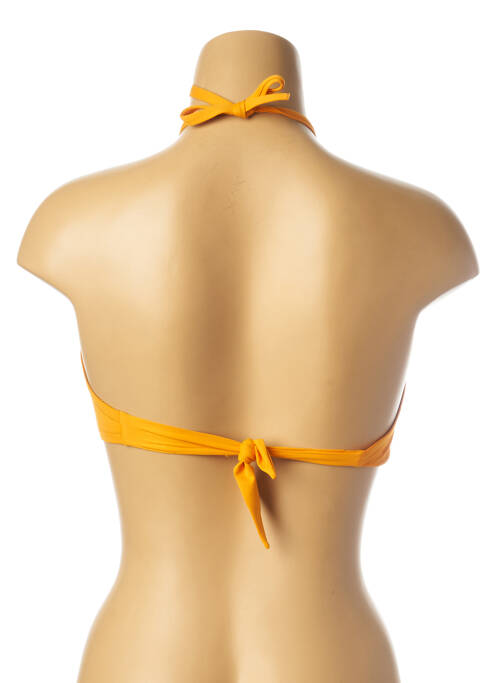 Sutien de costum de baie închidere cu legături de legat portocaliu PRINCESSE TAM-TAM femme