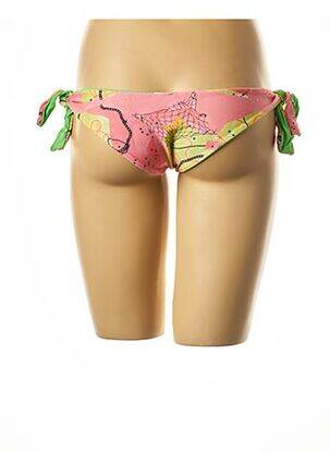 Chiloți de baie imprimeu fantezie bikini roz I LOVE MY BIKINI femeie