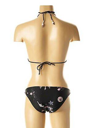 Costum de baie din două piese elasticitate top triunghiuri negru I LOVE MY BIKINI femeie