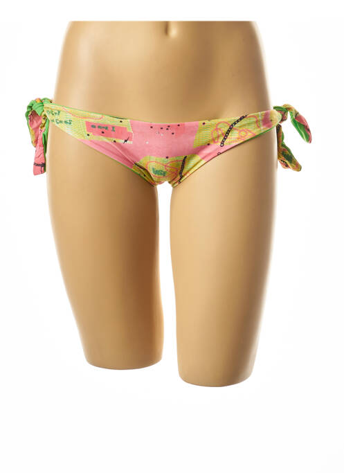 Chiloți de baie roz I LOVE MY BIKINI femeie