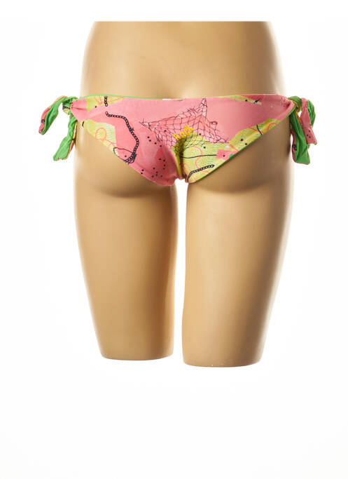 Chiloți de baie roz I LOVE MY BIKINI femeie