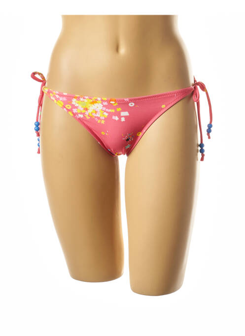 Chiloți de baie roz I LOVE MY BIKINI femeie