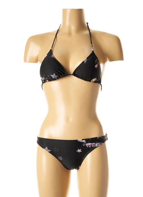 Costum de baie din două piese negru I LOVE MY BIKINI femeie