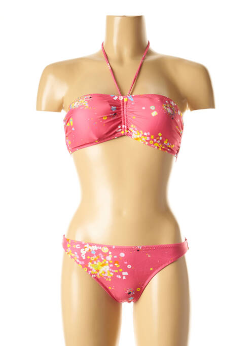 Costum de baie din două piese roz I LOVE MY BIKINI femeie