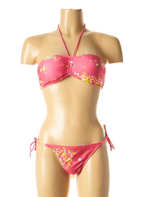 Costum de baie din două piese roz I LOVE MY BIKINI femeie