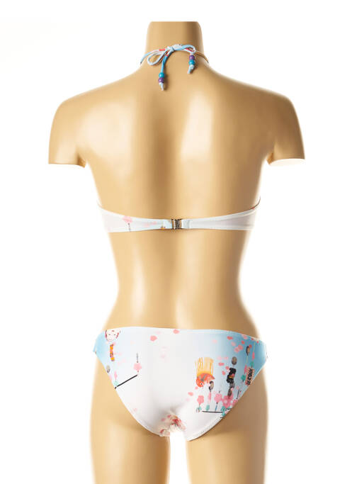 Costum de baie din două piese albastru I LOVE MY BIKINI femeie