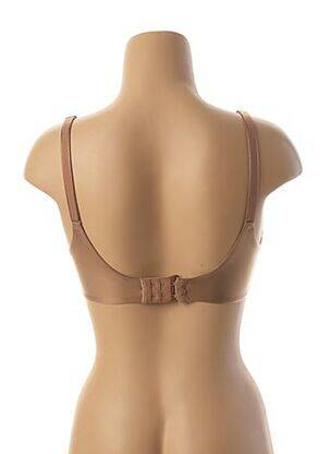 Sutien efect material satinat top sutien modelat culoare piersică DARJEELING femeie