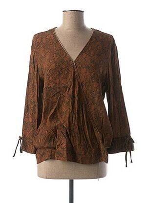 Bluză maro MAISON 123 femeie